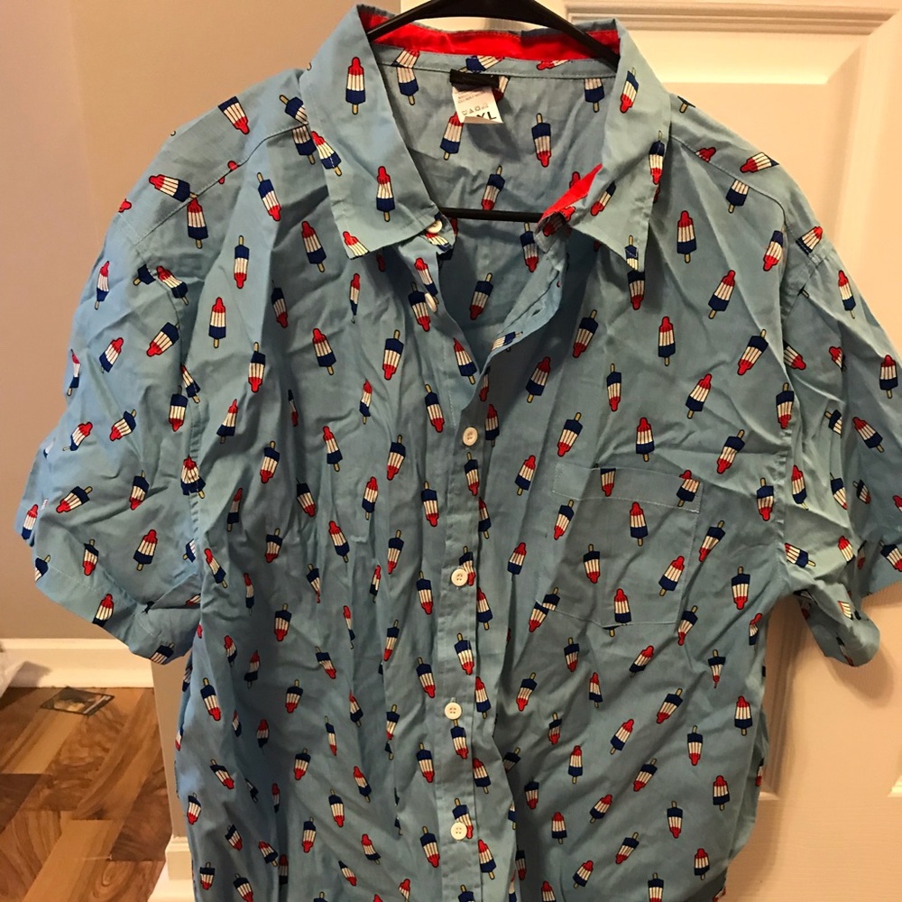 Button up shirt Ice Cream